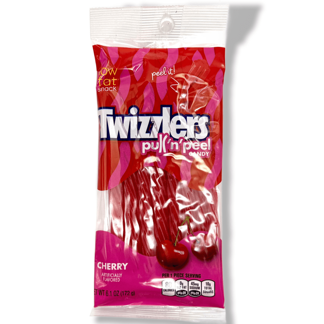 Twizzlers Pull 'n' Peel Cherry Candy - 6.1oz Candy HERSHEY'S 