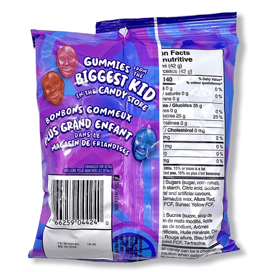 Shaq-A-Licious XL Gummies - 175g Candy Fantastic Candy Brands 