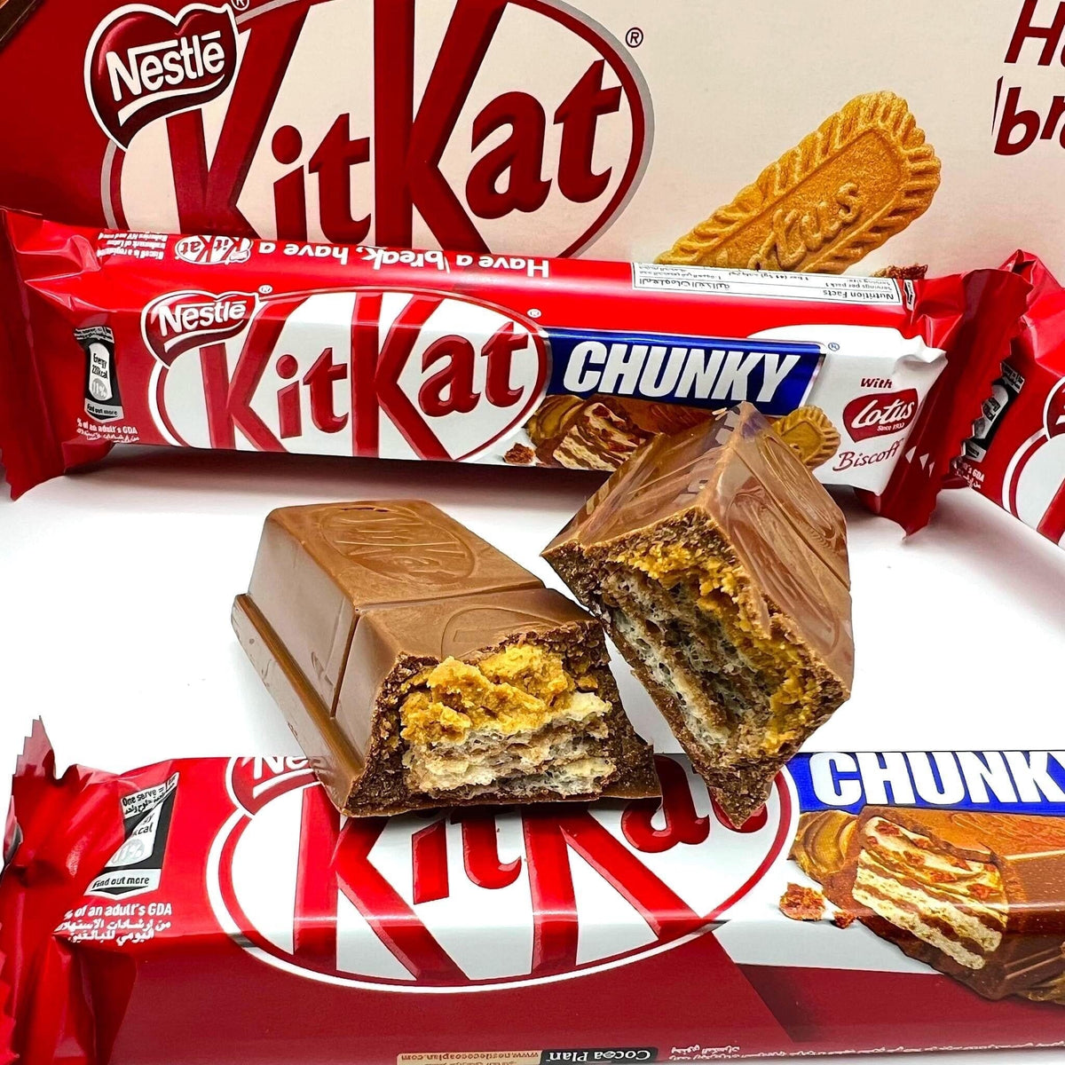 Kit Kat Chunky Lotus Biscoff - 42g Chocolate Nestlé 