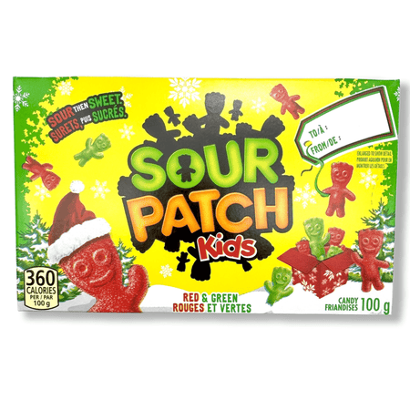 Sour Patch Kids Christmas - 100g Candy Mondelez 