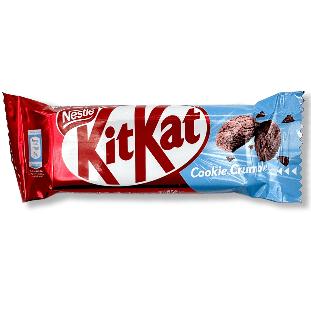 Kit Kat Cookie Crumble (Saudi Arabia) - 20g Chocolate Candy Paradise 