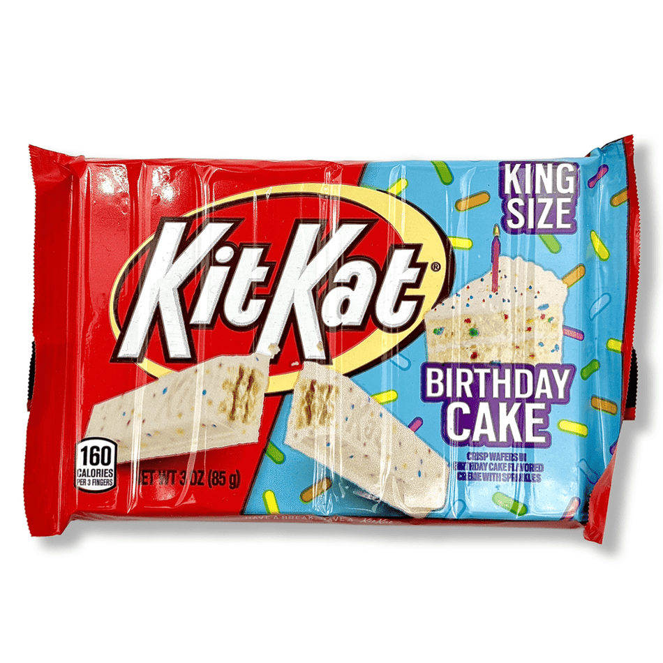 Kit Kat Birthday Cake King Size - 85g Chocolate Candy Paradise 