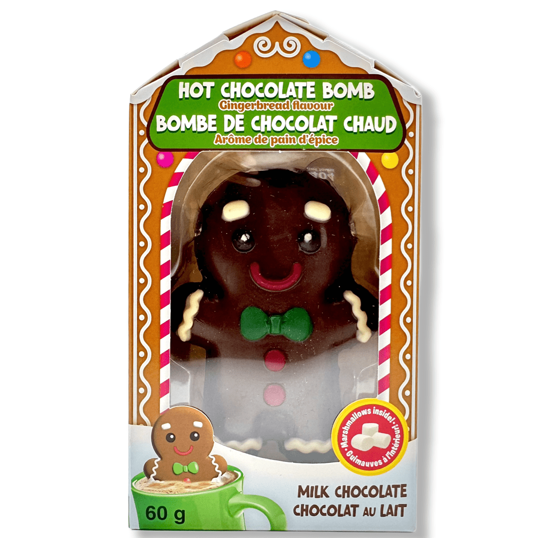 Gingerbread Hot Chocolate Bomb - 60g Drinks Regal Confections 