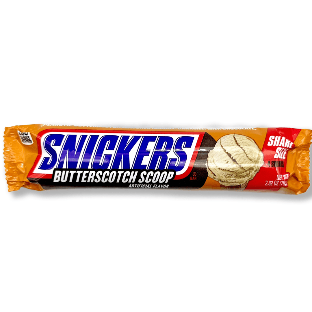 Snickers Butterscotch Scoop Share Size - 2.82oz Chocolate Mars Wrigley Confectionery 