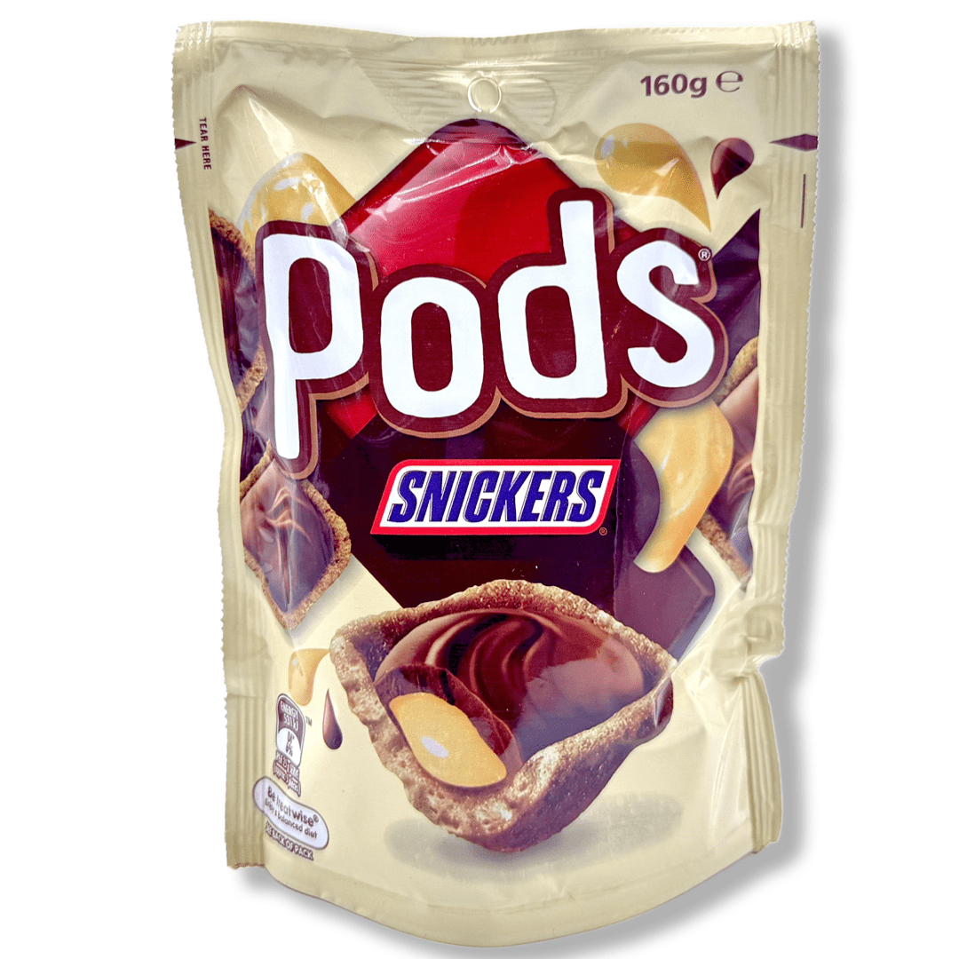 Pods Snickers (Australia) - 160g Chocolate Mars Wrigley Confectionery 