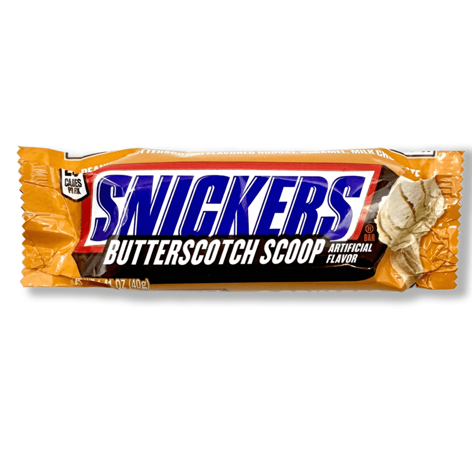 Snickers Butterscotch Scoop - 1.41oz Chocolate Mars Wrigley Confectionery 