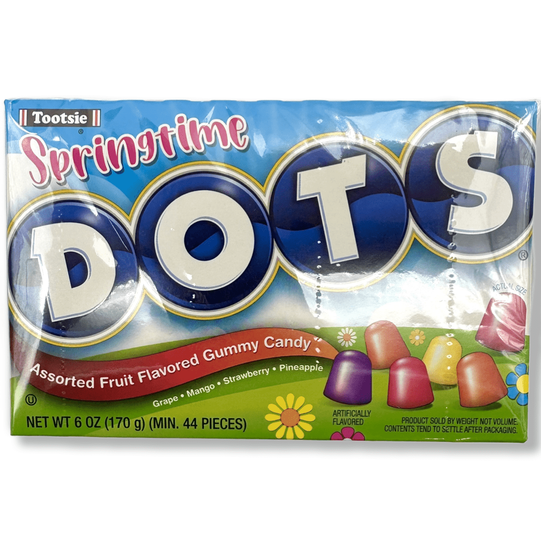 Dots Easter Springtime Theatre Box - 6oz Candy Tootsie Roll Industries 