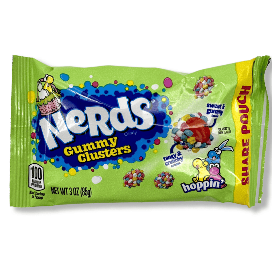 Hoppin Nerds Easter Gummy Clusters - 3oz Candy Ferrara Candy Company 