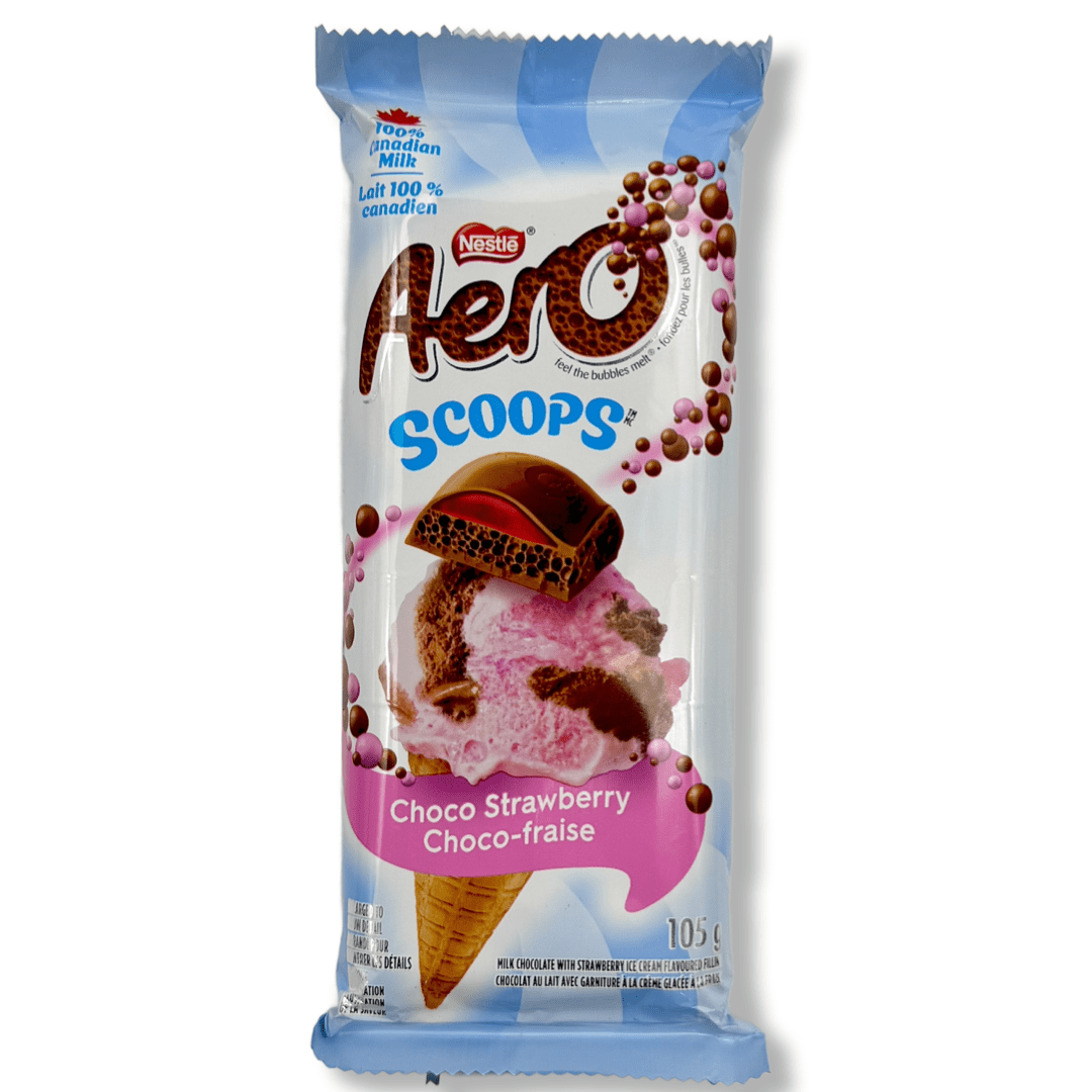 Aero Scoops Choco Strawberry - 105g Chocolate Nestlé 