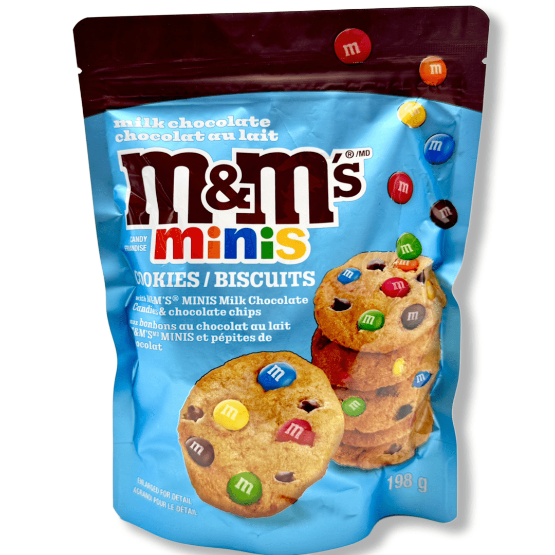 M&M's Minis Milk Chocolate Cookies - 198g Cookies Mars Wrigley Confectionery 