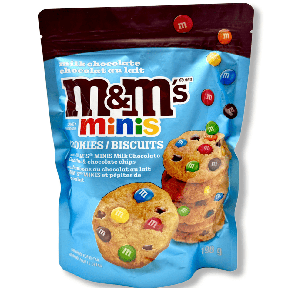 M&M's Minis Milk Chocolate Cookies - 198g Cookies Mars Wrigley Confectionery 
