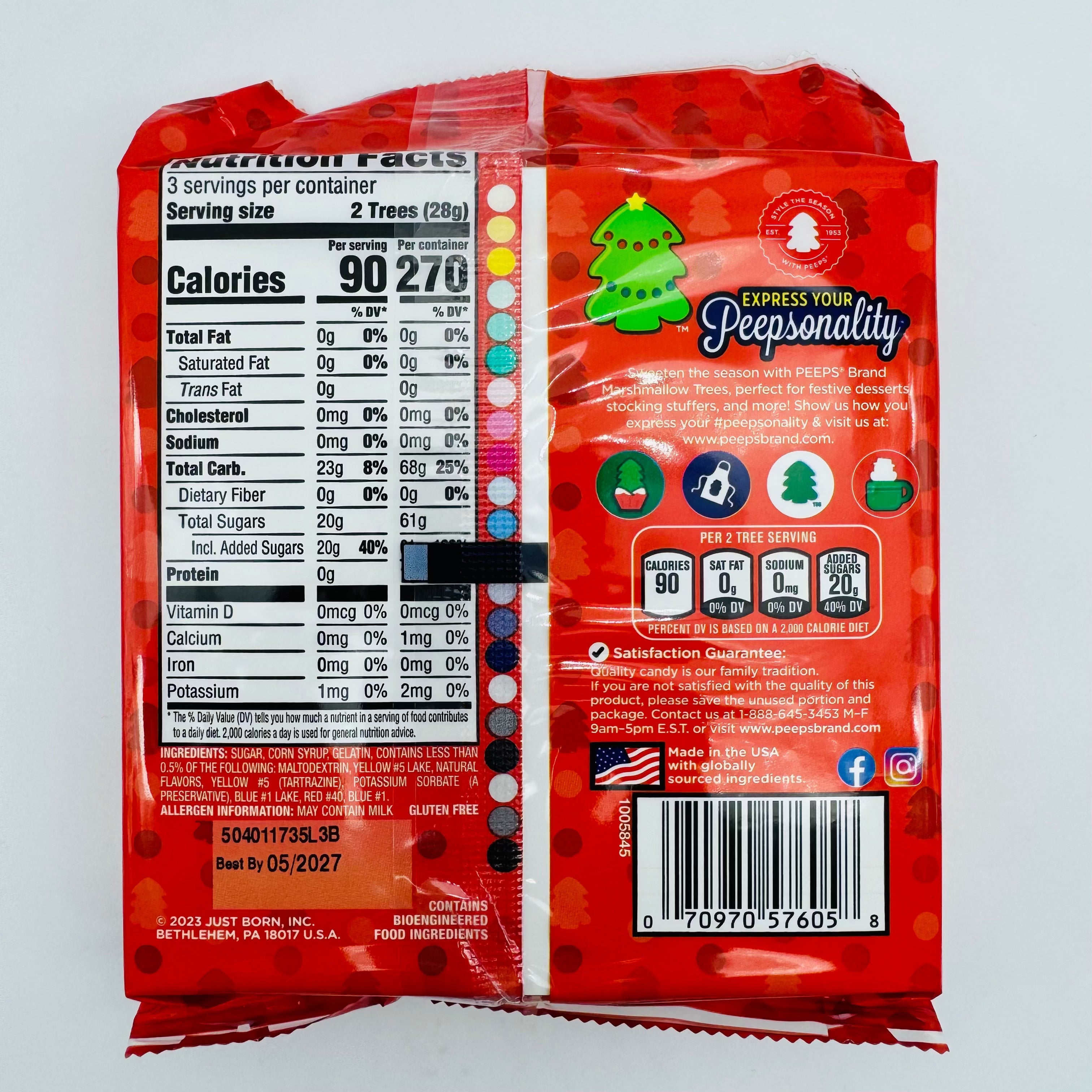 Peeps TREES Marshmallow 6ct Candy Paradise 