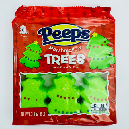 Peeps TREES Marshmallow 6ct Candy Paradise 