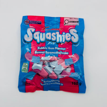 SQUASHIES BUBBLEGUM - 160g Candy Paradise 