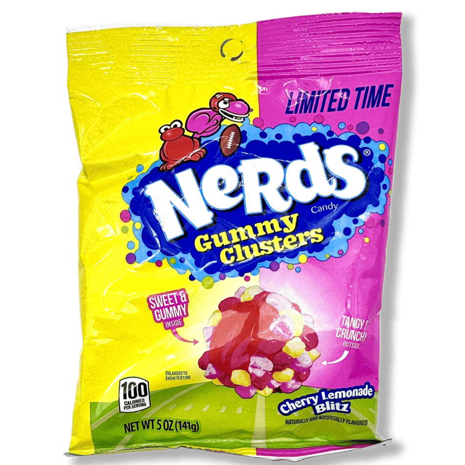 Nerds Cherry Lemonade Blitz Gummy Clusters (Limited Edition) - 5oz Candy Ferrara Candy Company 
