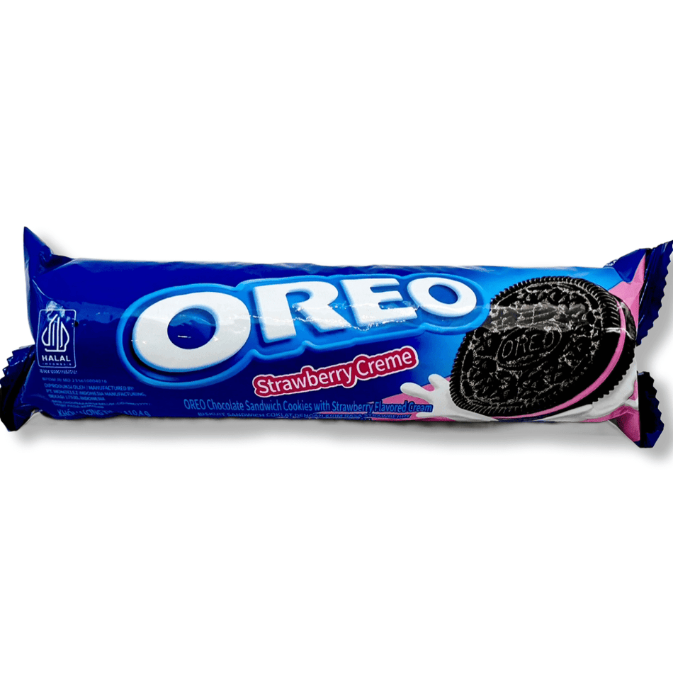 Oreo Strawberry (Indonesia) - 123.5g Cookies Mondelez 