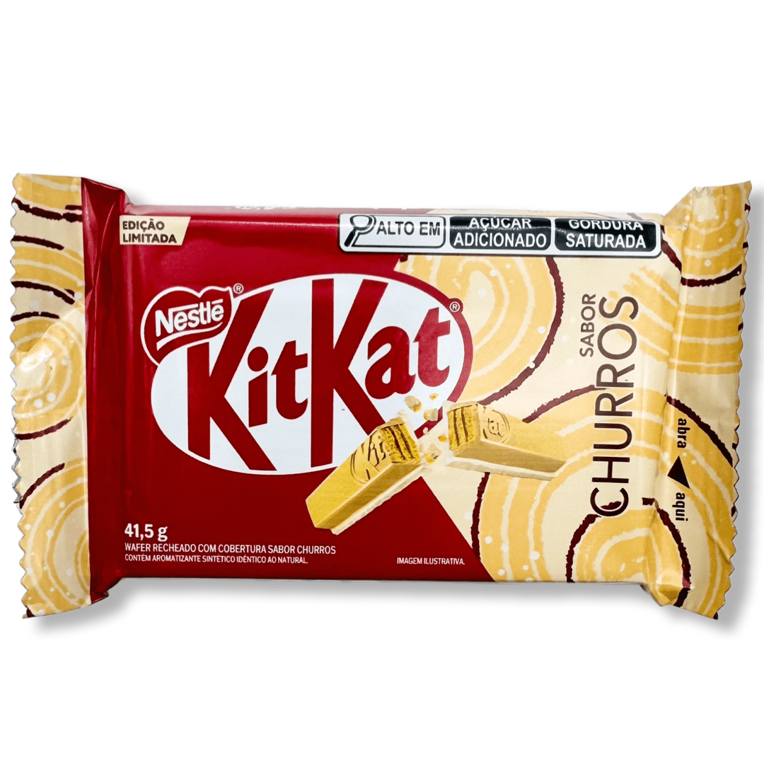 Kit Kat Churros (Brazil) - 41.5g Chocolate Nestlé 