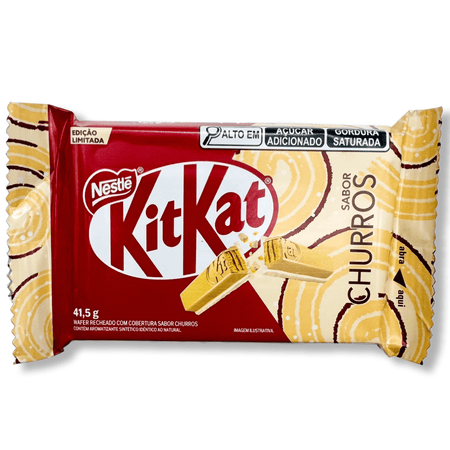 Kit Kat Churros (Brazil) - 41.5g Chocolate Nestlé 