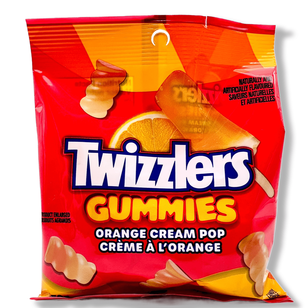 Twizzlers Gummies Orange Cream Pop - 170g Candy HERSHEY'S 