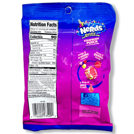 Nerds Juicy Gummy Clusters - 4.5oz Candy Ferrara Candy Company 