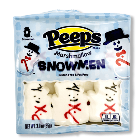 Peeps Snowmen Marshmallows - 3oz Candy Just Born Inc. 
