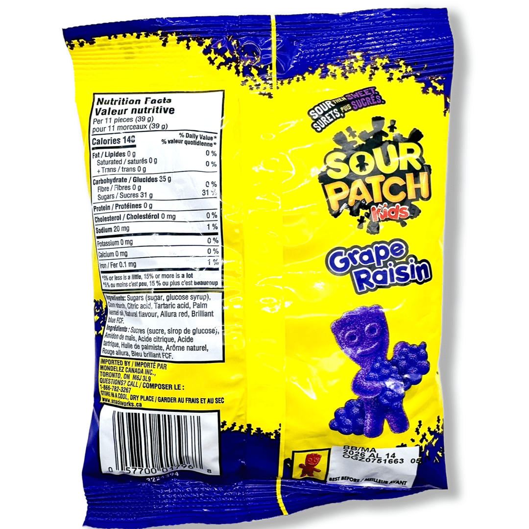 Sour Patch Kids Grape - 154g Candy Mondelez 