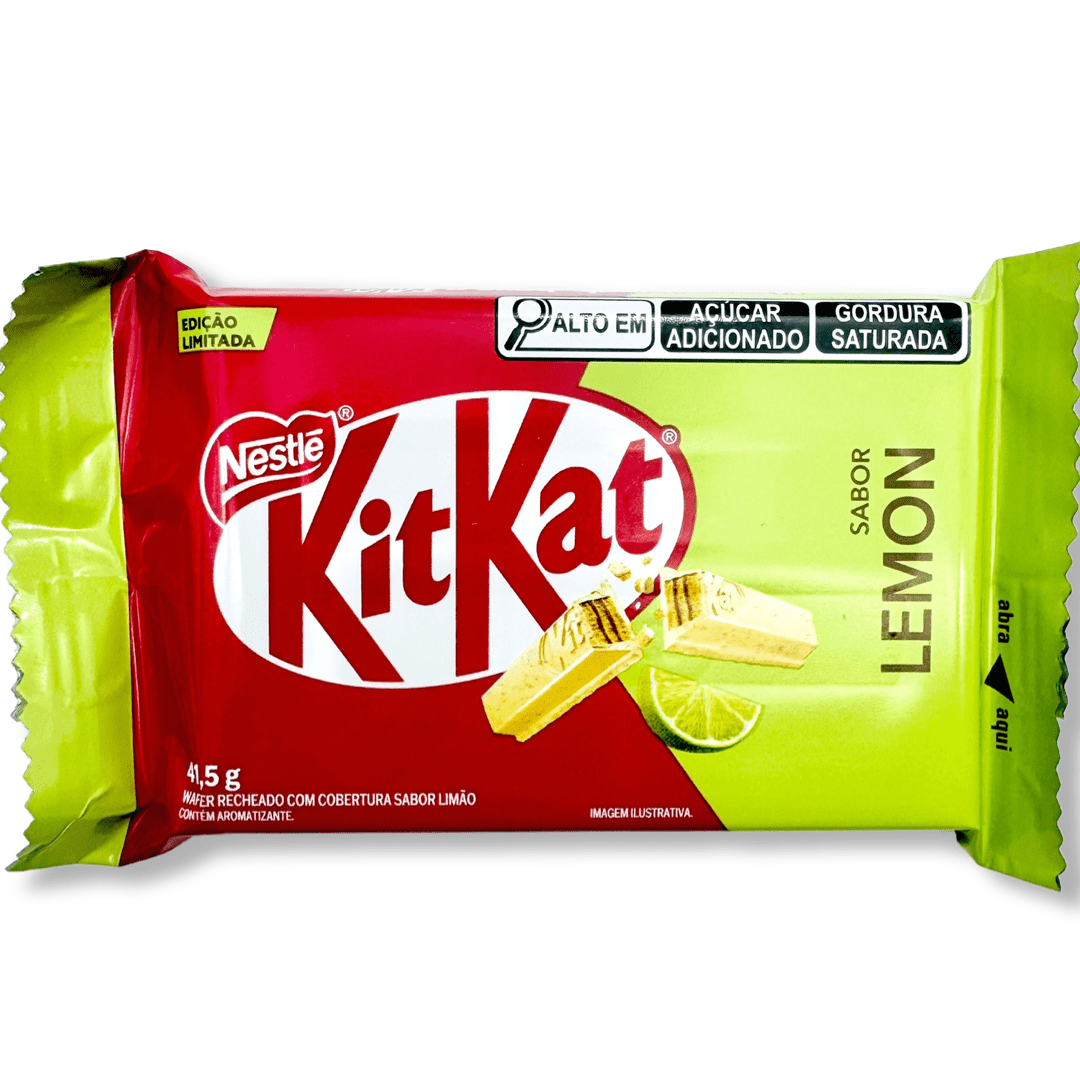 Kit Kat Lemon (Limited Edition - Brazil) - 41.5g Chocolate Nestlé 