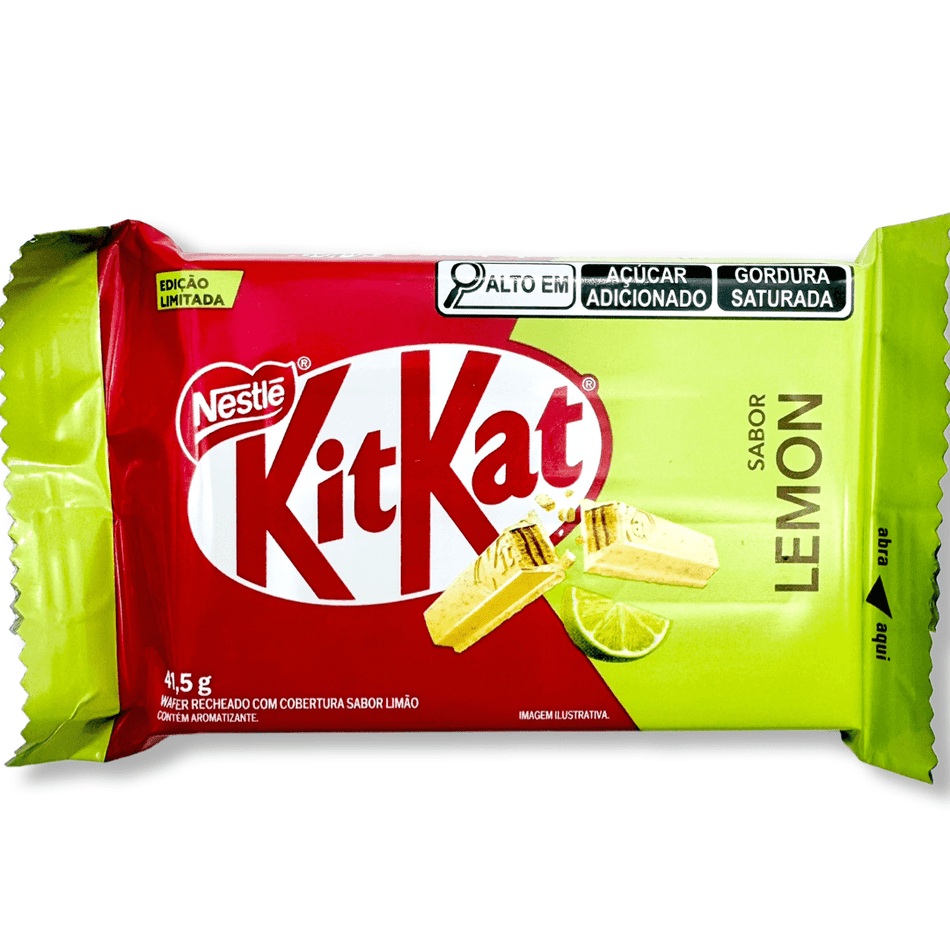 Kit Kat Lemon (Limited Edition - Brazil) - 41.5g Chocolate Nestlé 