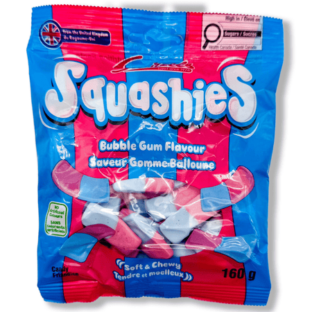 Swizzels Squashies Bubble Gum Flavour - 160 g Candy Squashies 