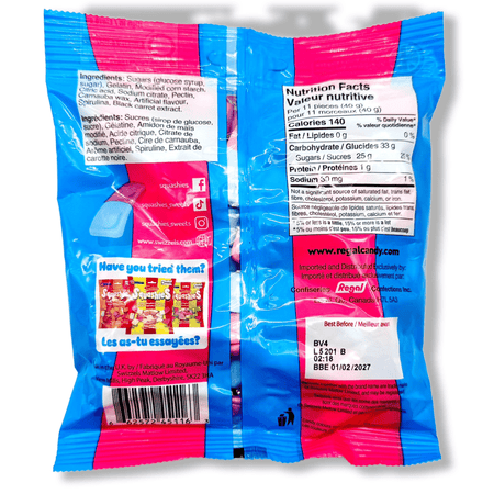 Swizzels Squashies Bubble Gum Flavour - 160 g Candy Squashies 