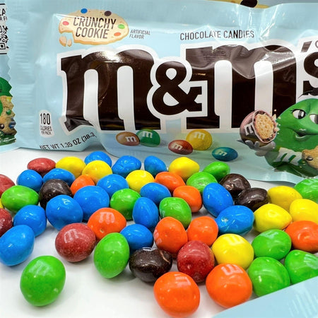 M&M's Crunchy Cookie Candies Chocolate Mars Wrigley Confectionery 