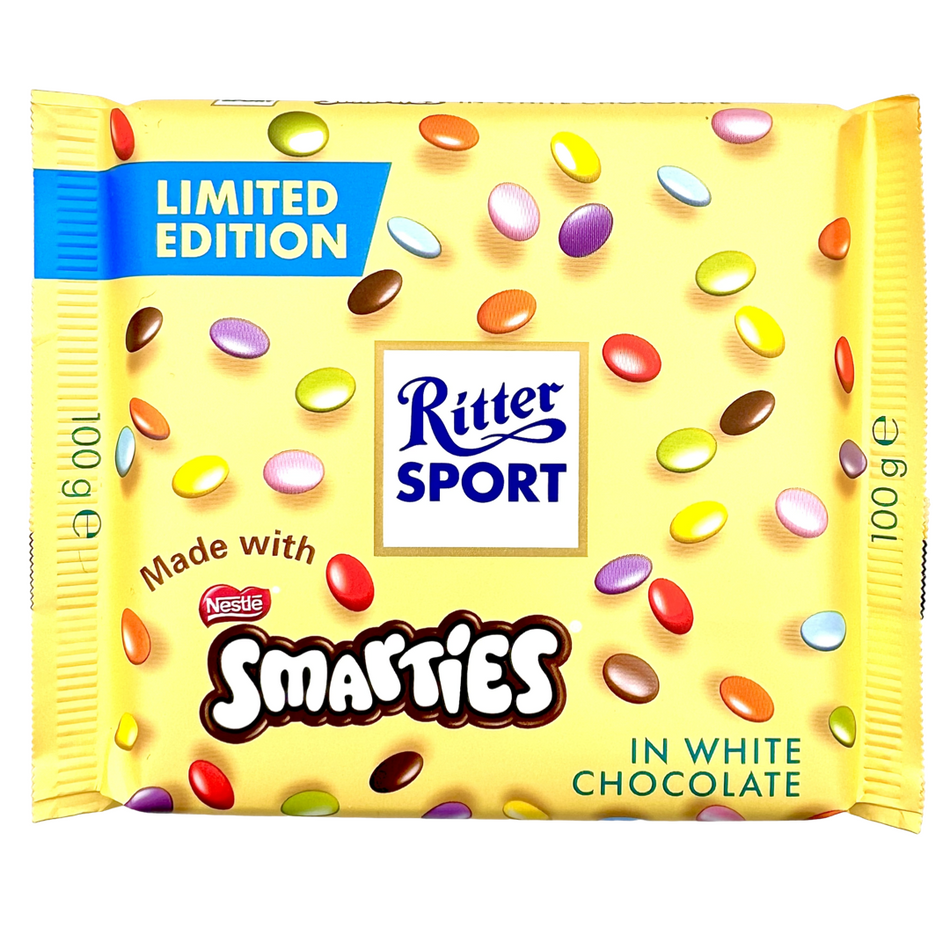 Ritter Sport Smarties in White Chocolate - Limited Edition