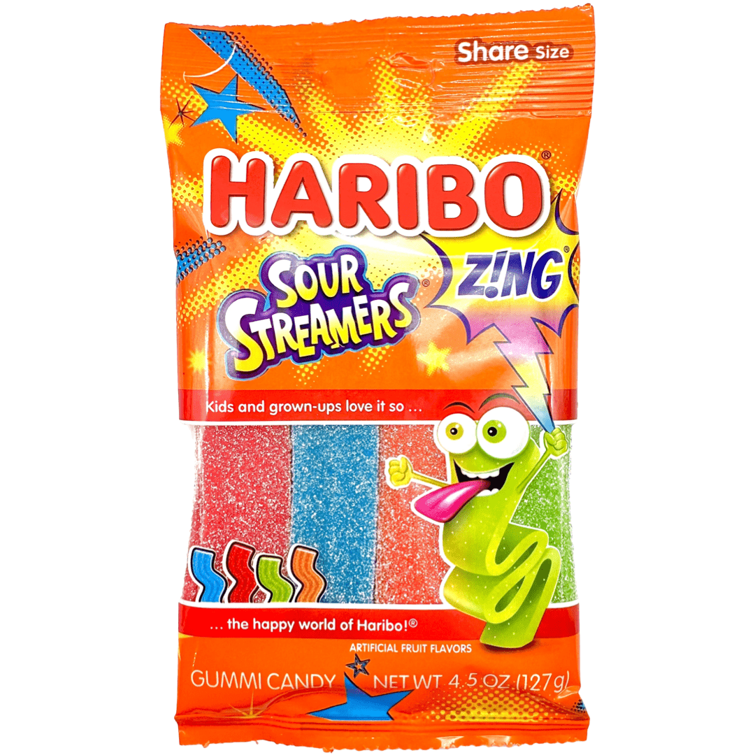 Haribo Zing Sour Streamer -4.5oz HARIBO 