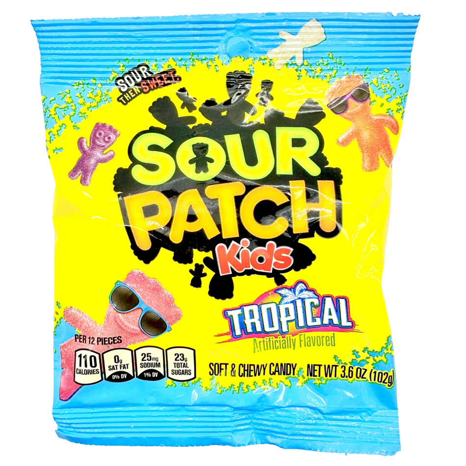 Sour Patch Kids Tropical - 3.6oz