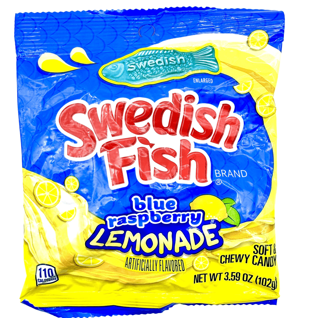 Swedish Fish Blue Raspberry Lemonade – Candy Paradise
