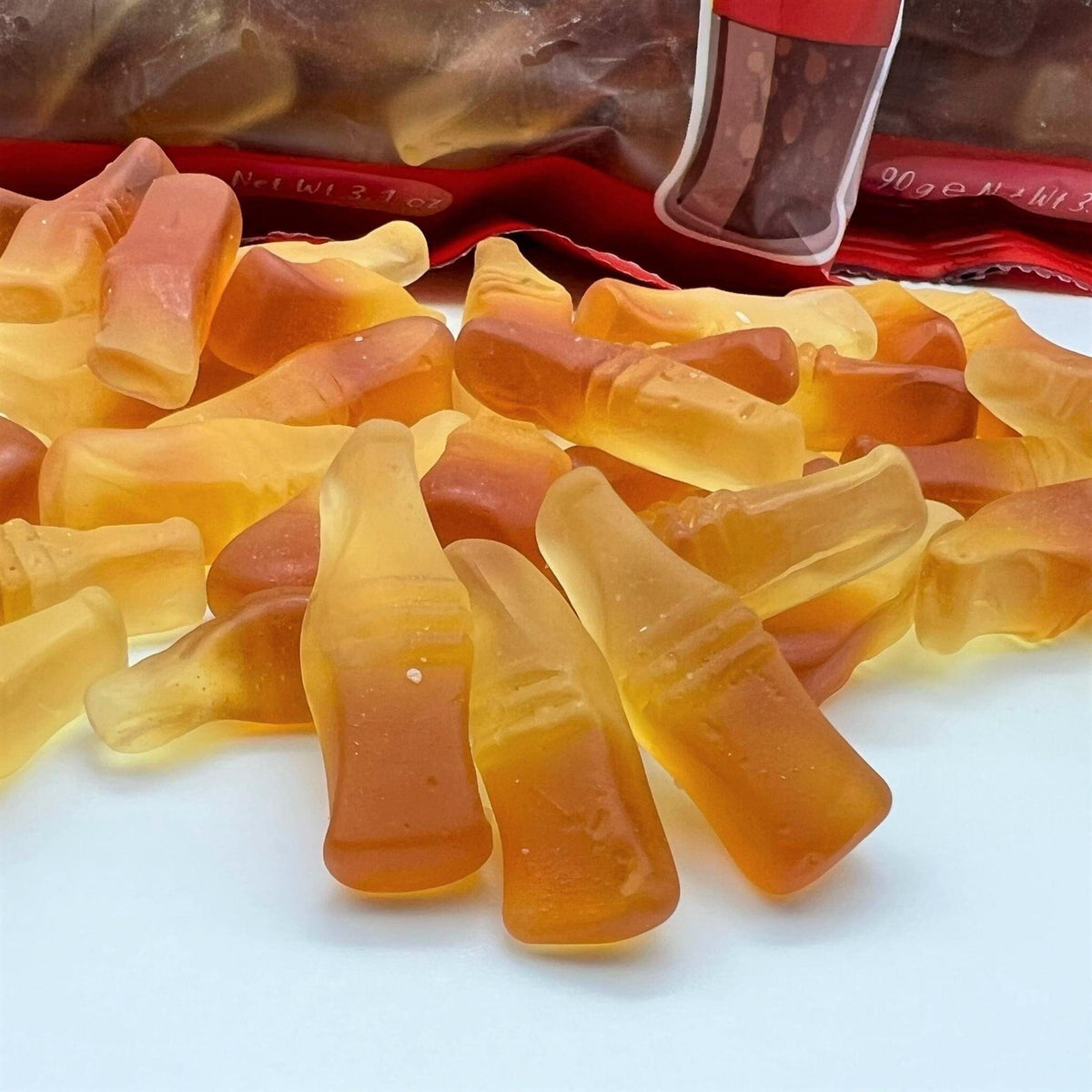 Gummy Rush Cola Bottles Candy Cheery Chews 