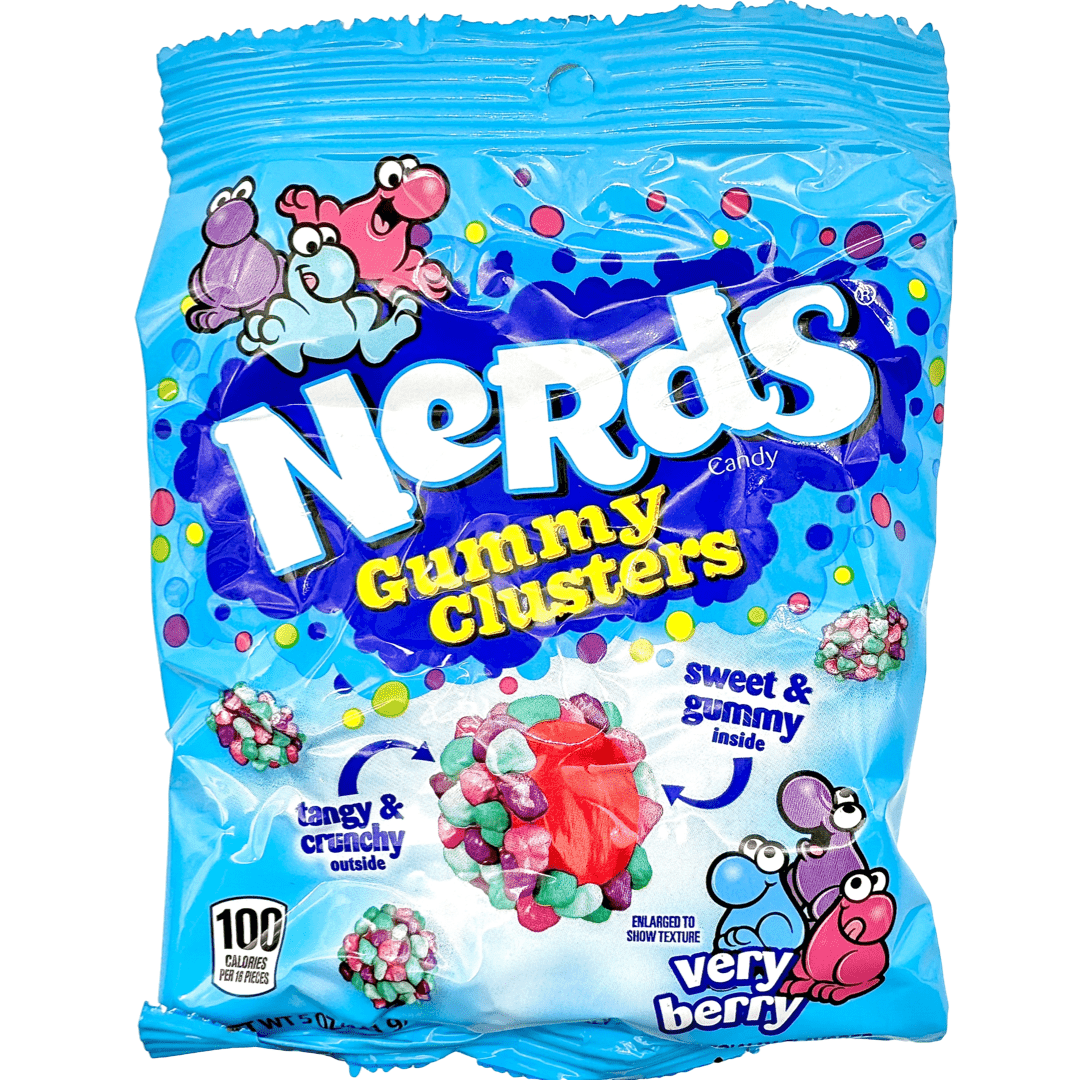 Nerds Gummy Clusters Very Berry - 5oz – Candy Paradise