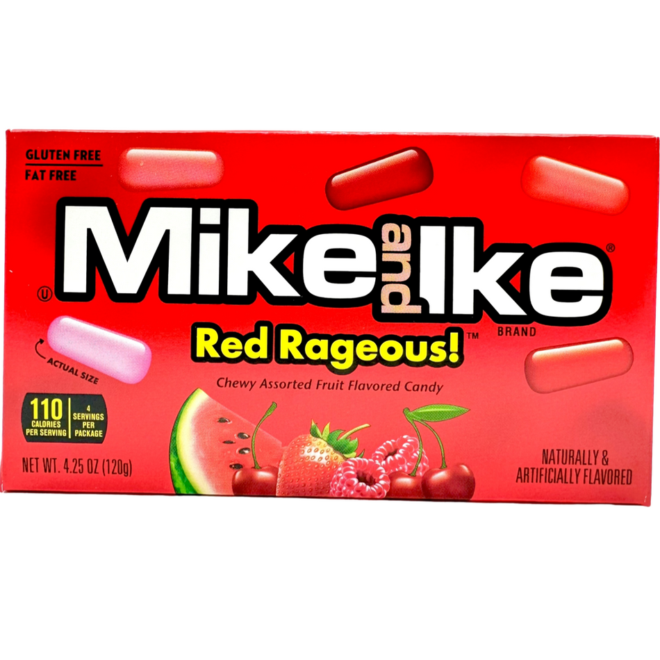 Mike and Ike Red Rageous! - 4.25 oz