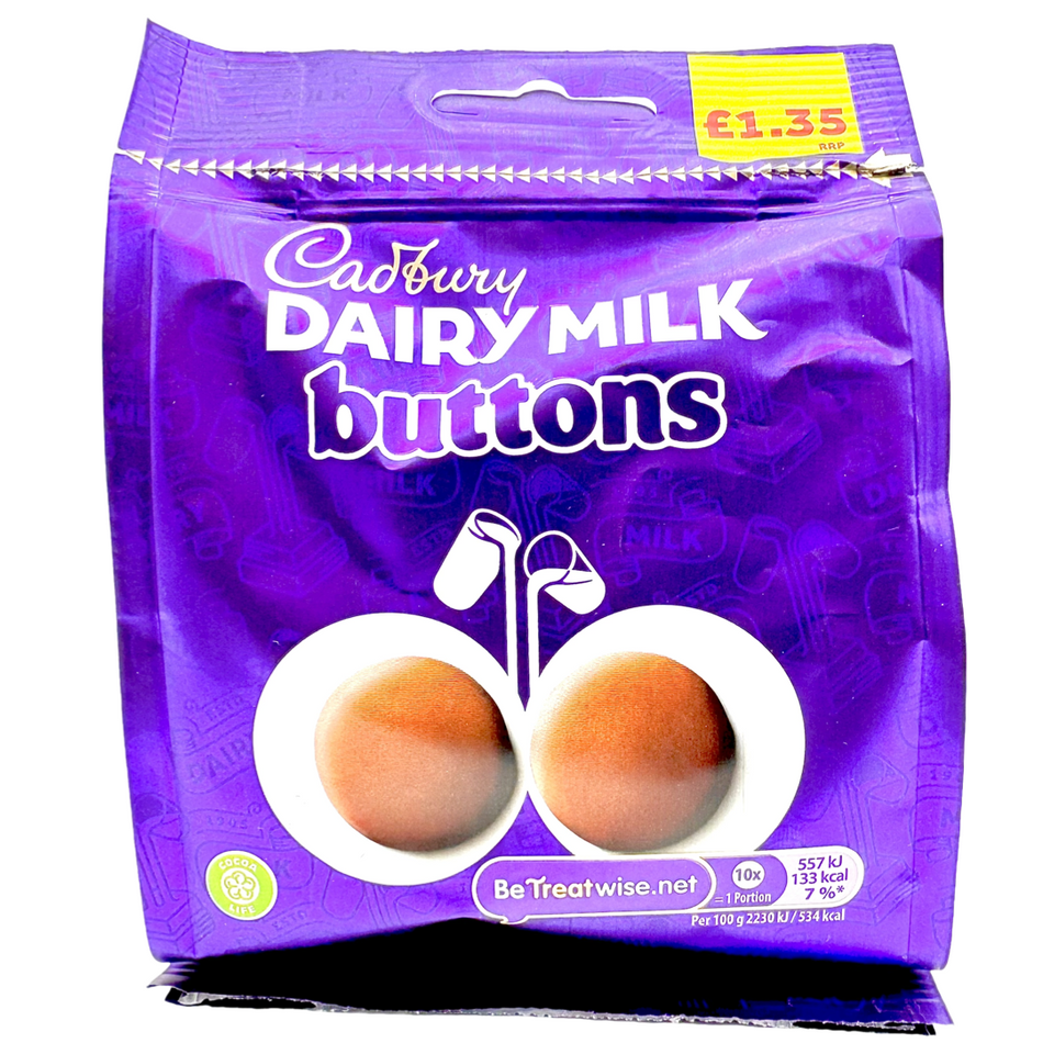Cadbury Dairy Milk Buttons - UK