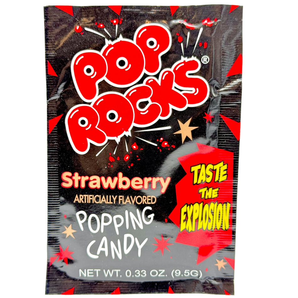 Pop Rocks Strawberry Popping Candy