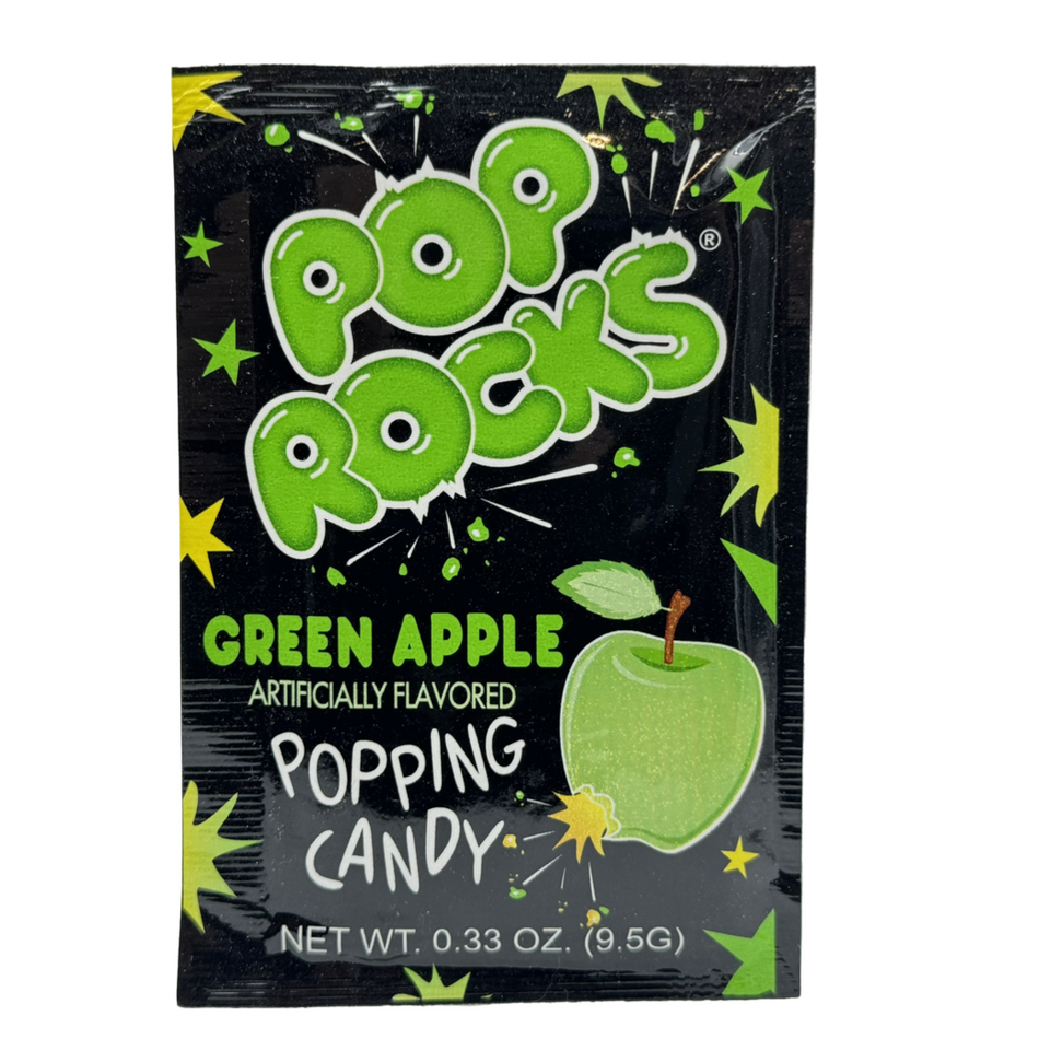 Pop Rocks Green Apple Popping Candy