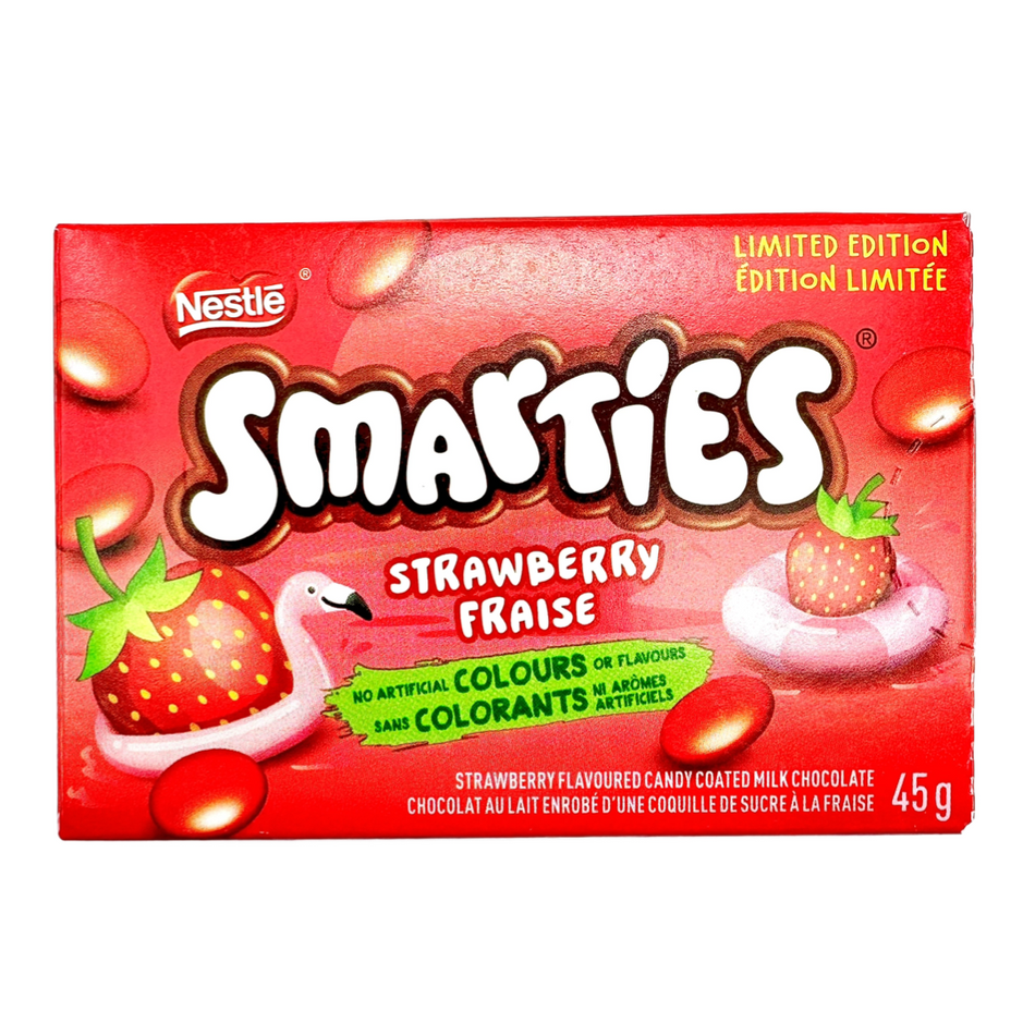 Smarties Chocolate Strawberry - Limited Edition
