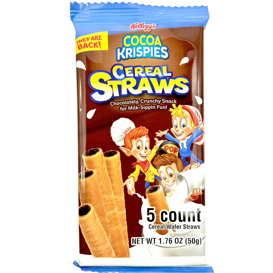 Cocoa Krispies Cereal Straws - 1.76oz