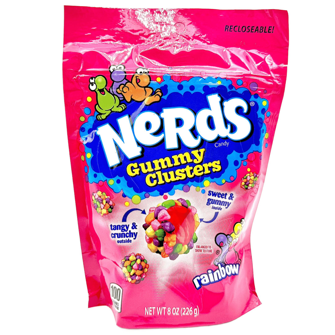 Nerds Rainbow Gummy Clusters - 8oz Candy Ferrara Candy Company 