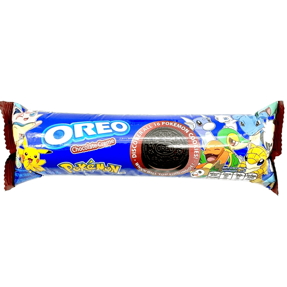 Oreo Pokemon Chocolate Creme - 119.6g Cookies Mondelez 