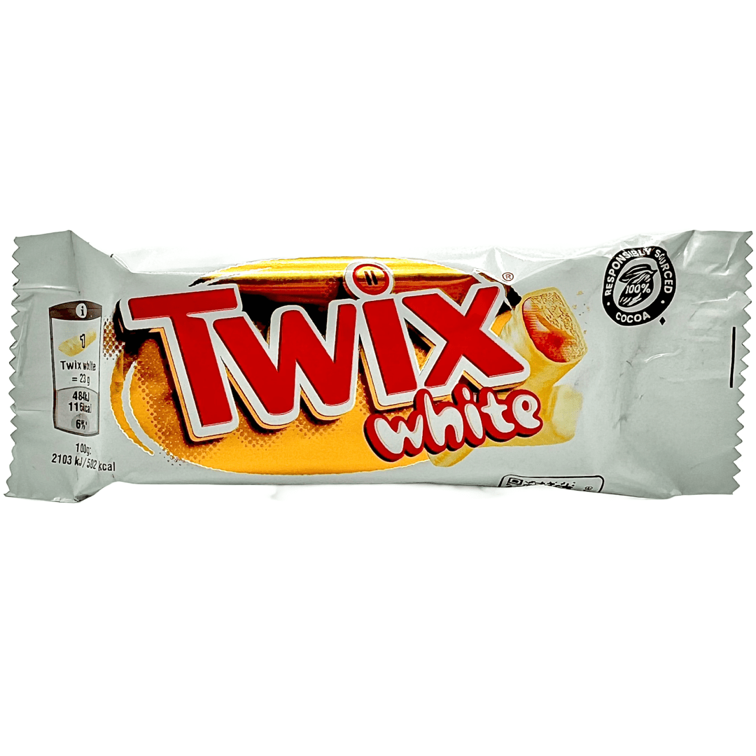 Twix White (UK) - 46g (BB 08/2024) Chocolate Mars Wrigley Confectionery 