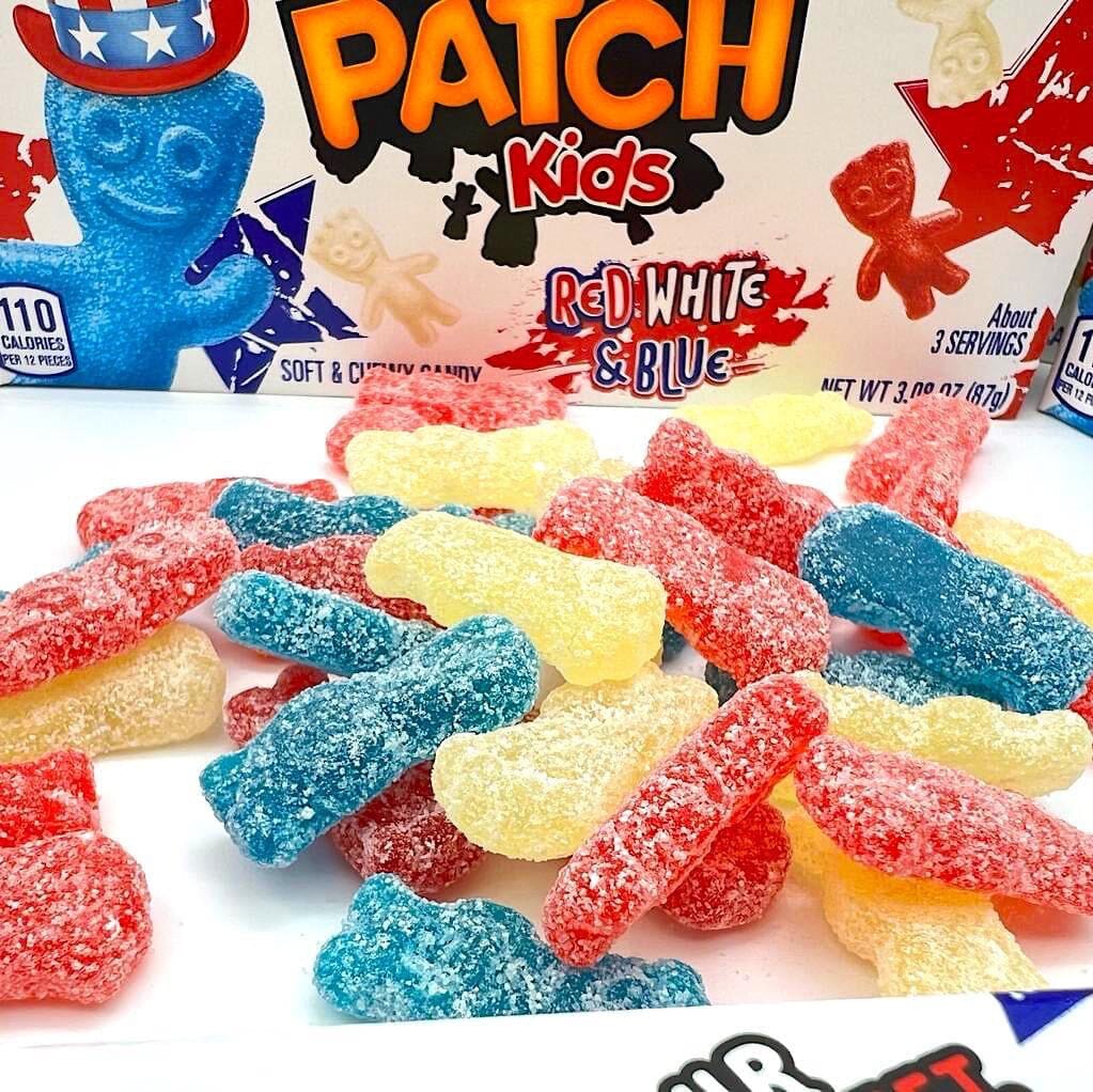 Sour Patch Kids Red, White & Blue Candy Mondelez 