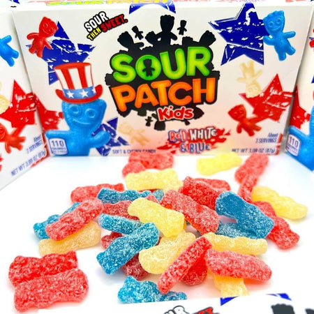 Sour Patch Kids Red, White & Blue Candy Mondelez 