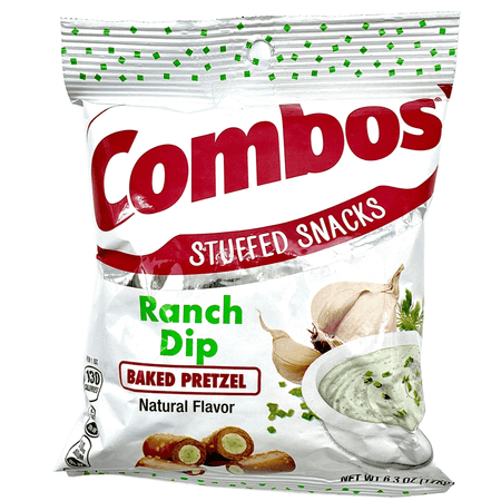 Combos Ranch Dip Pretzel - 6.3oz Mars Wrigley Confectionery 