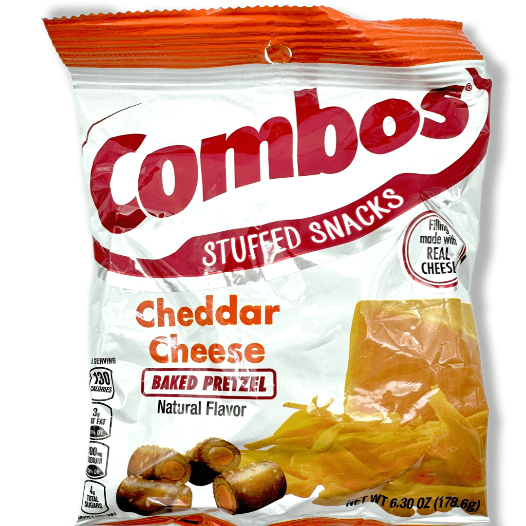 Combos Cheddar Cheese Pretzel Snacks Mars Wrigley Confectionery 